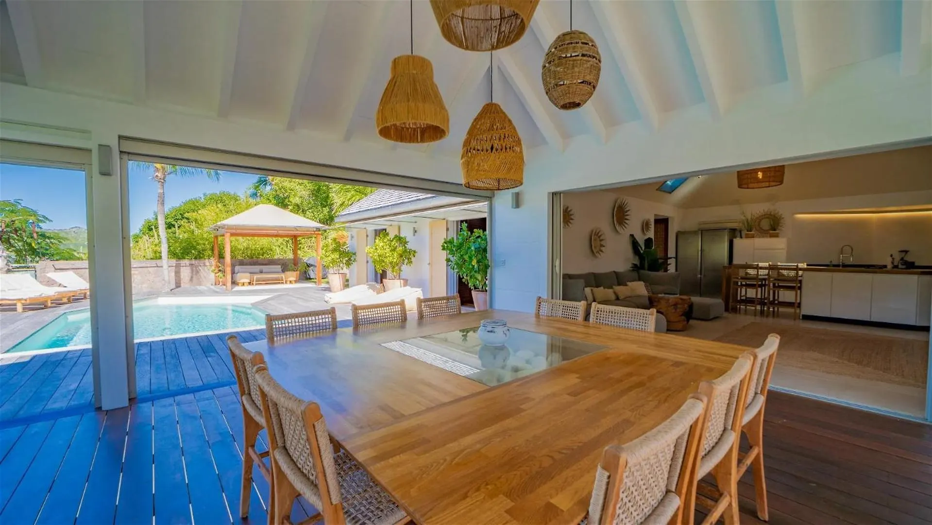 St Jean Hilltop Three-Bedroom Villa with Pool غوستافي 0*,  سانت بارتيليمي