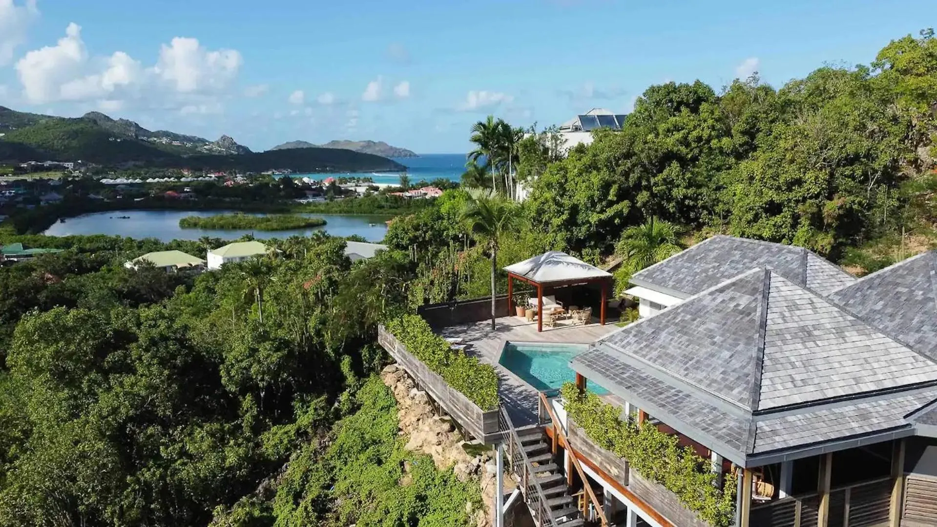 St Jean Hilltop Three-Bedroom Villa with Pool Gustavia Saint-Barthélemy