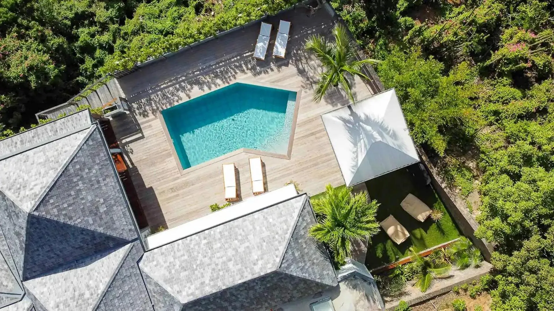St Jean Hilltop Three-Bedroom Villa with Pool Gustavia