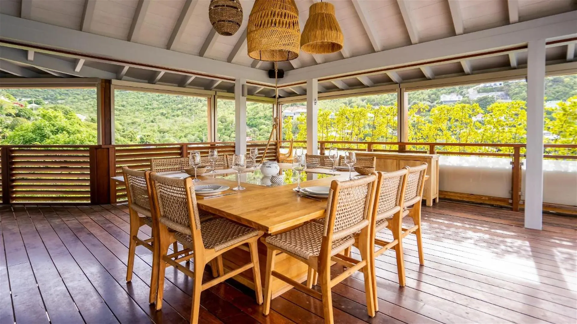 St Jean Hilltop Three-Bedroom Villa with Pool Gustavia Saint-Barthélemy