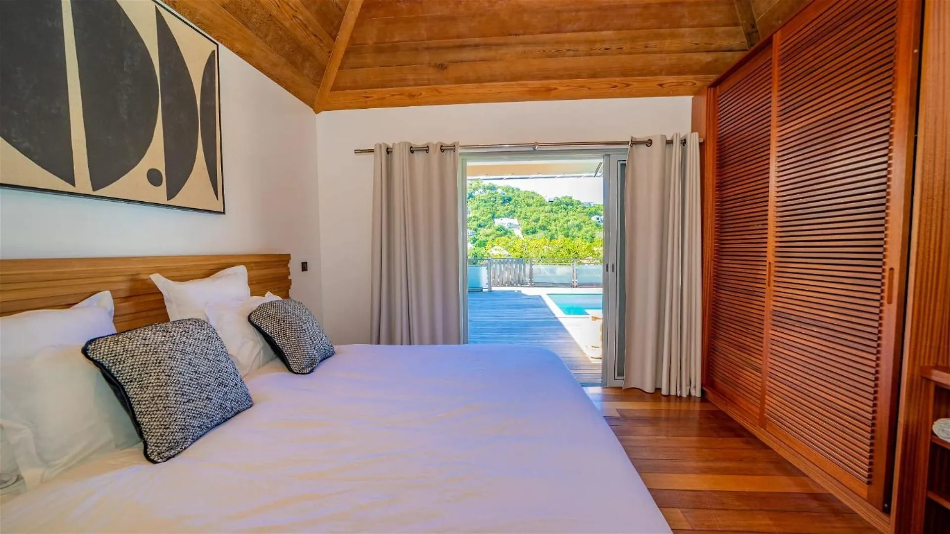 St Jean Hilltop Three-Bedroom Villa with Pool Gustavia 0*,
