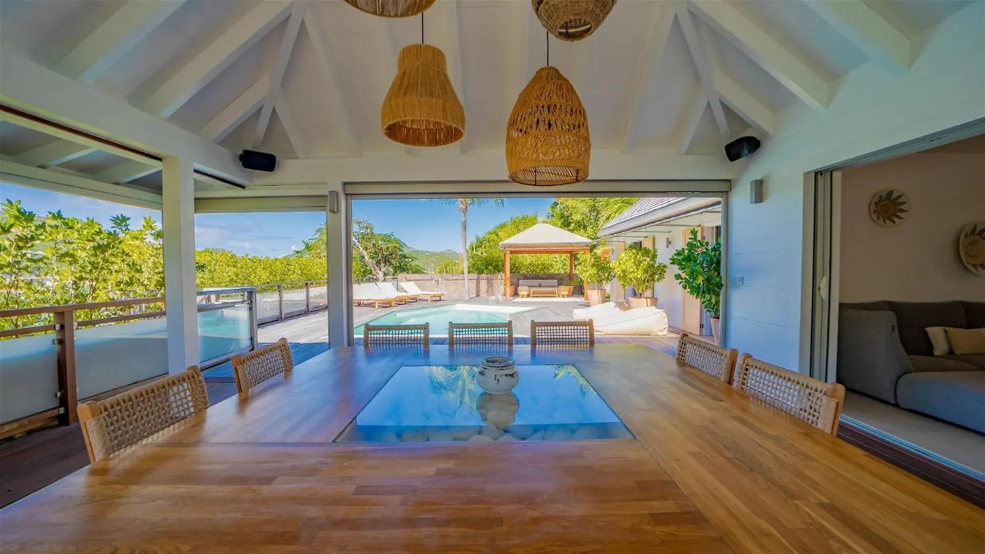 St Jean Hilltop Three-Bedroom Villa with Pool Gustavia Saint-Barthélemy