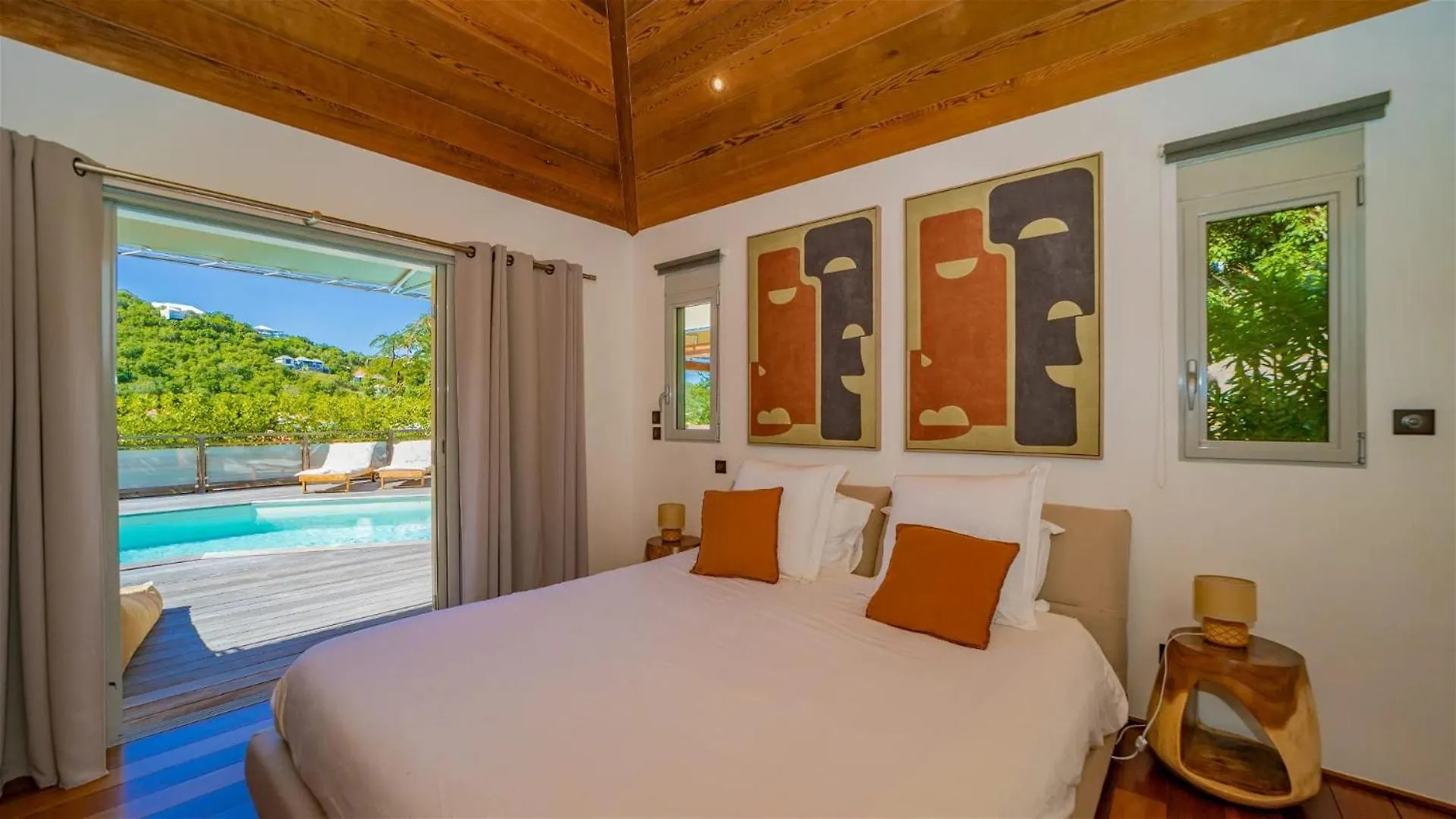St Jean Hilltop Three-Bedroom Villa with Pool Gustavia 0*,  Saint-Barthélemy